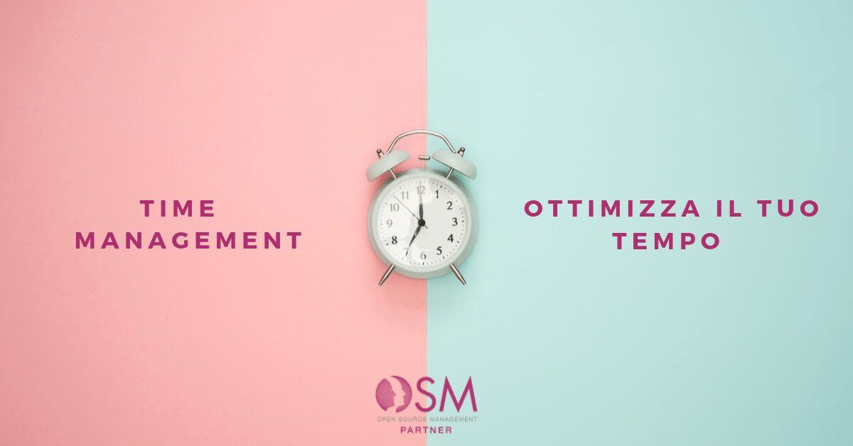 Time management: ottimizza il tuo tempo